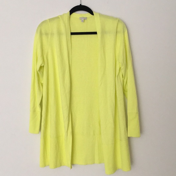 Talbots Sweaters - Talbots yellow cardigan